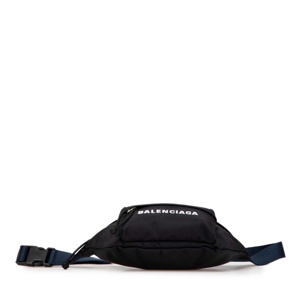 Balenciaga Nylon Logo Wheel Belt Bag - 3