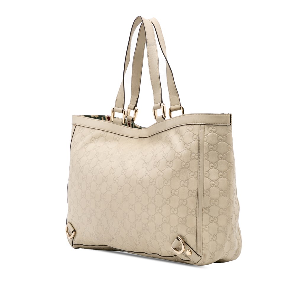 Gucci Guccissima Abbey D Ring Tote - Back view