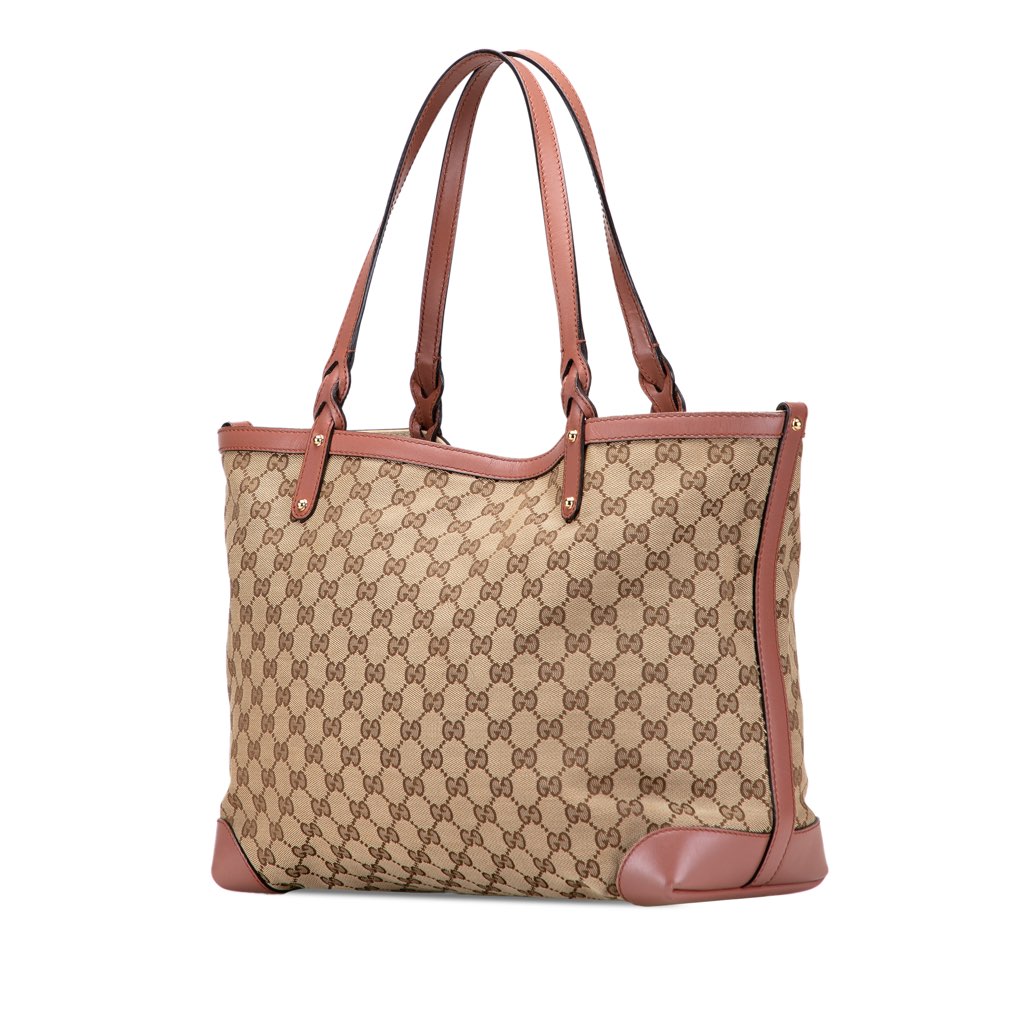 Gucci Medium GG Canvas Craft Tote - 2