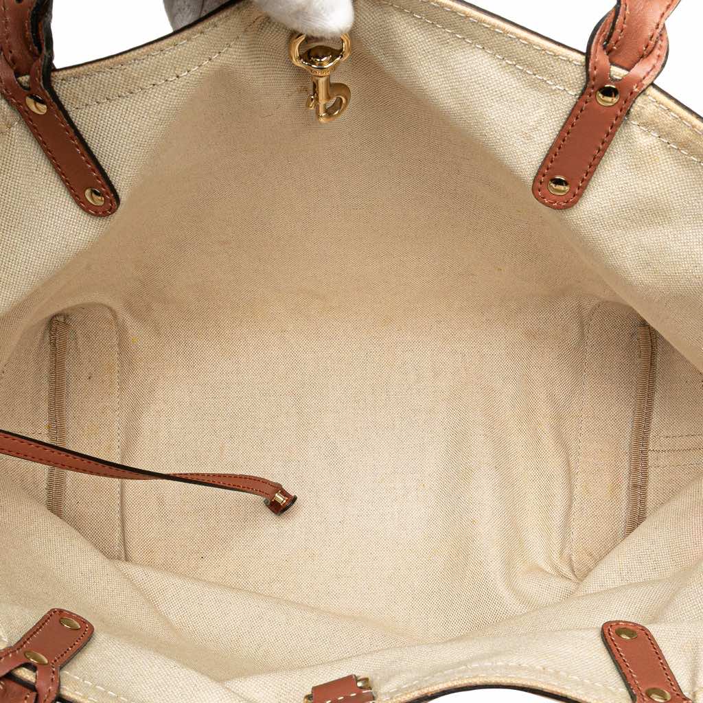 Gucci Medium GG Canvas Craft Tote - 4