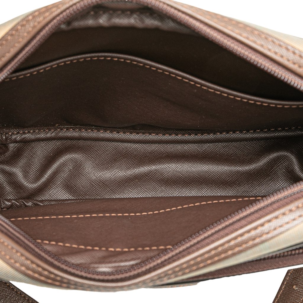 Burberry Vintage Check Canvas Crossbody - 4