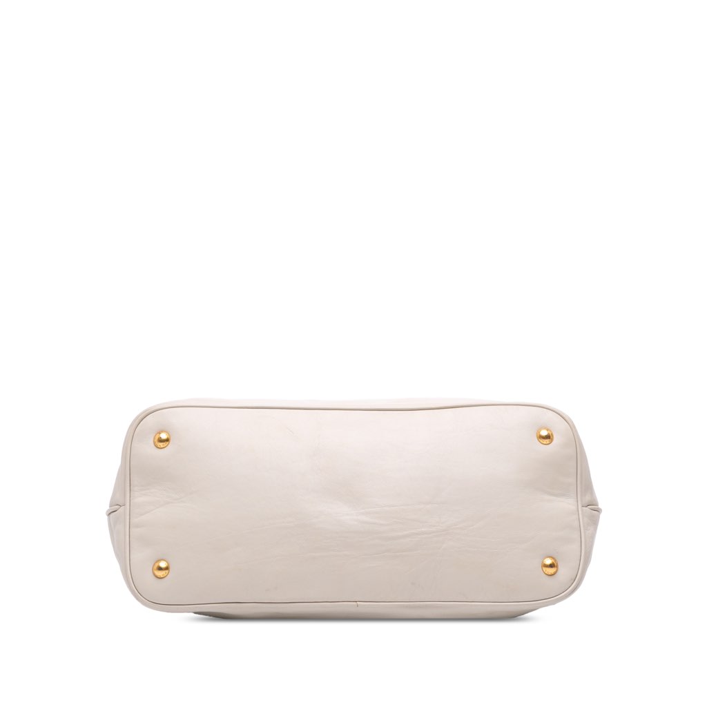 Prada Soft Calf Open Convertible Tote - Image 6