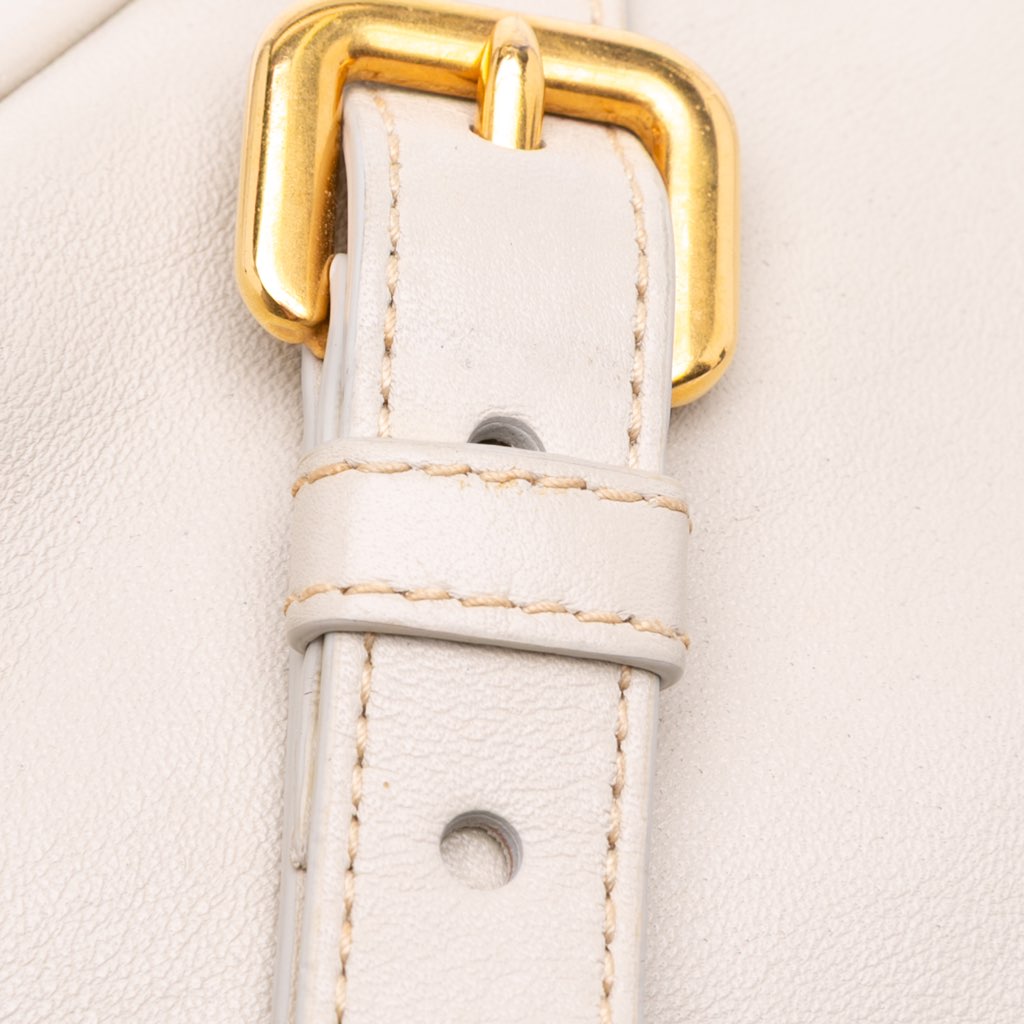 Prada Soft Calf Open Convertible Tote - Image 10