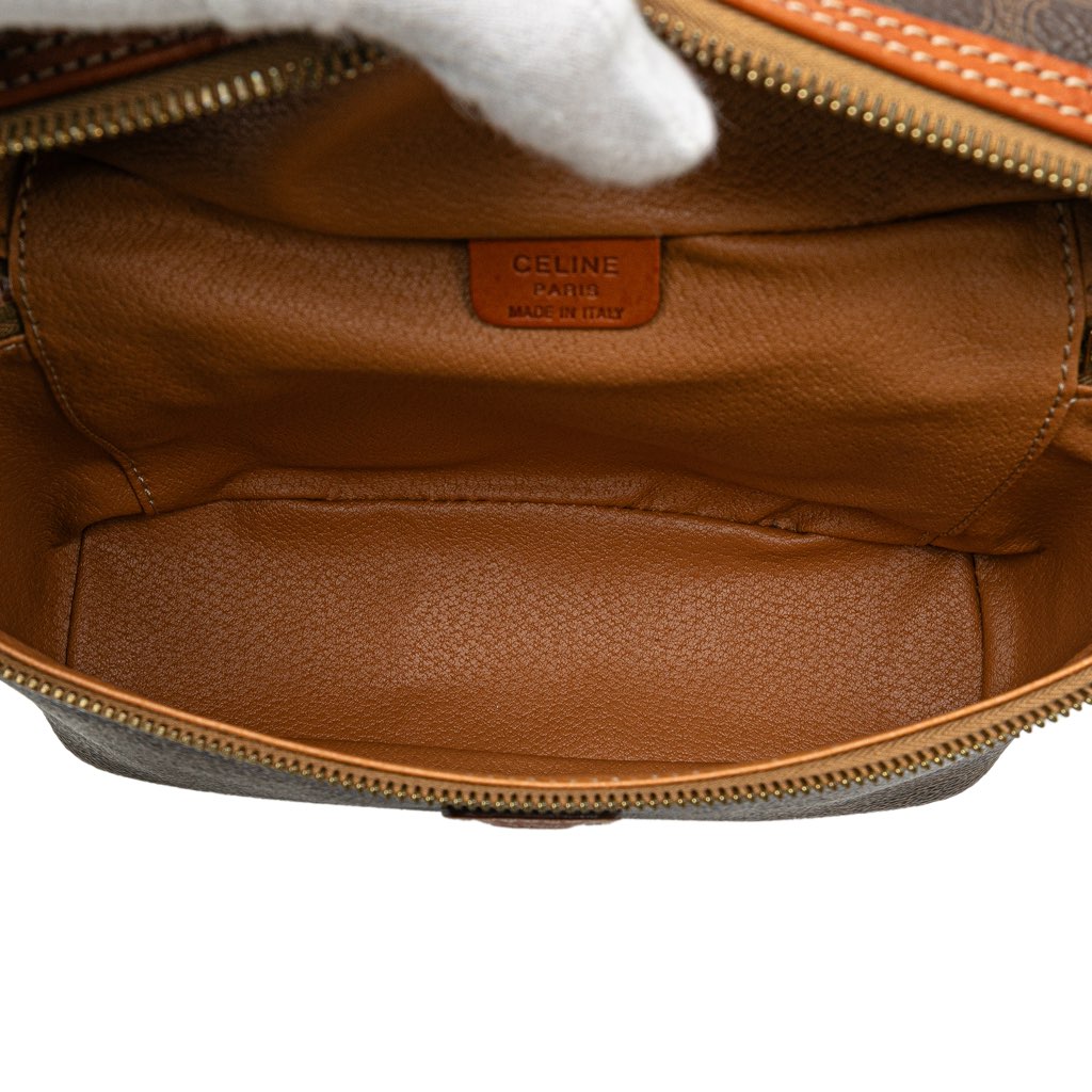 Celine Macadam Coated Canvas Vanity Bag - 4