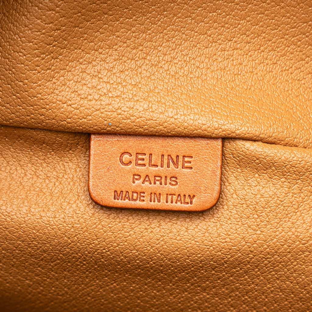 Celine Macadam Coated Canvas Vanity Bag - 5