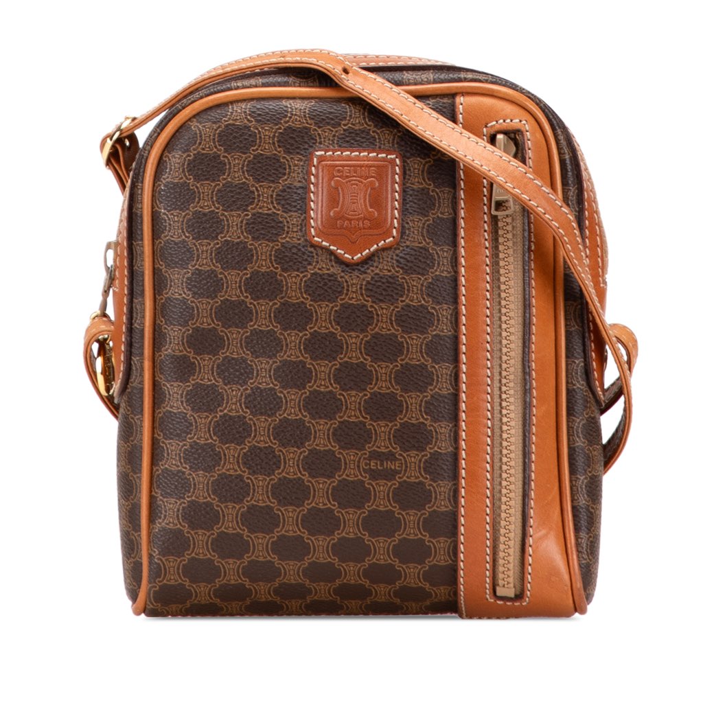 Celine Macadam Coated Canvas Crossbody