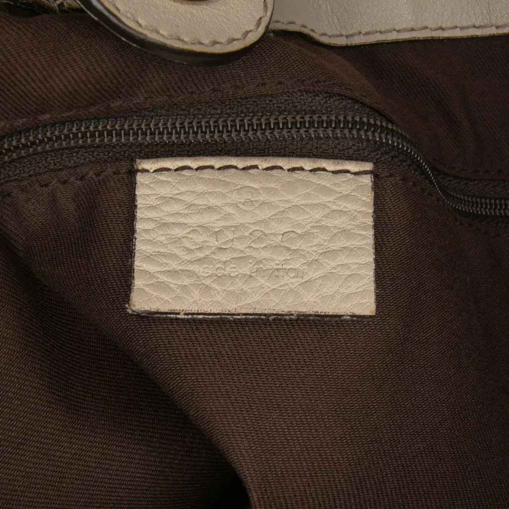 Gucci Medium GG Canvas Oliver Pug Tote Brown Canvas Fair - Box View