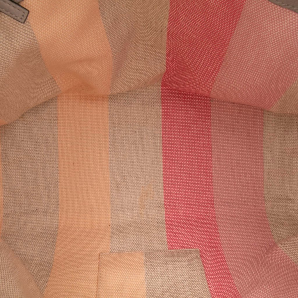 Gucci Large Leather Bamboo Daily Satchel - 4