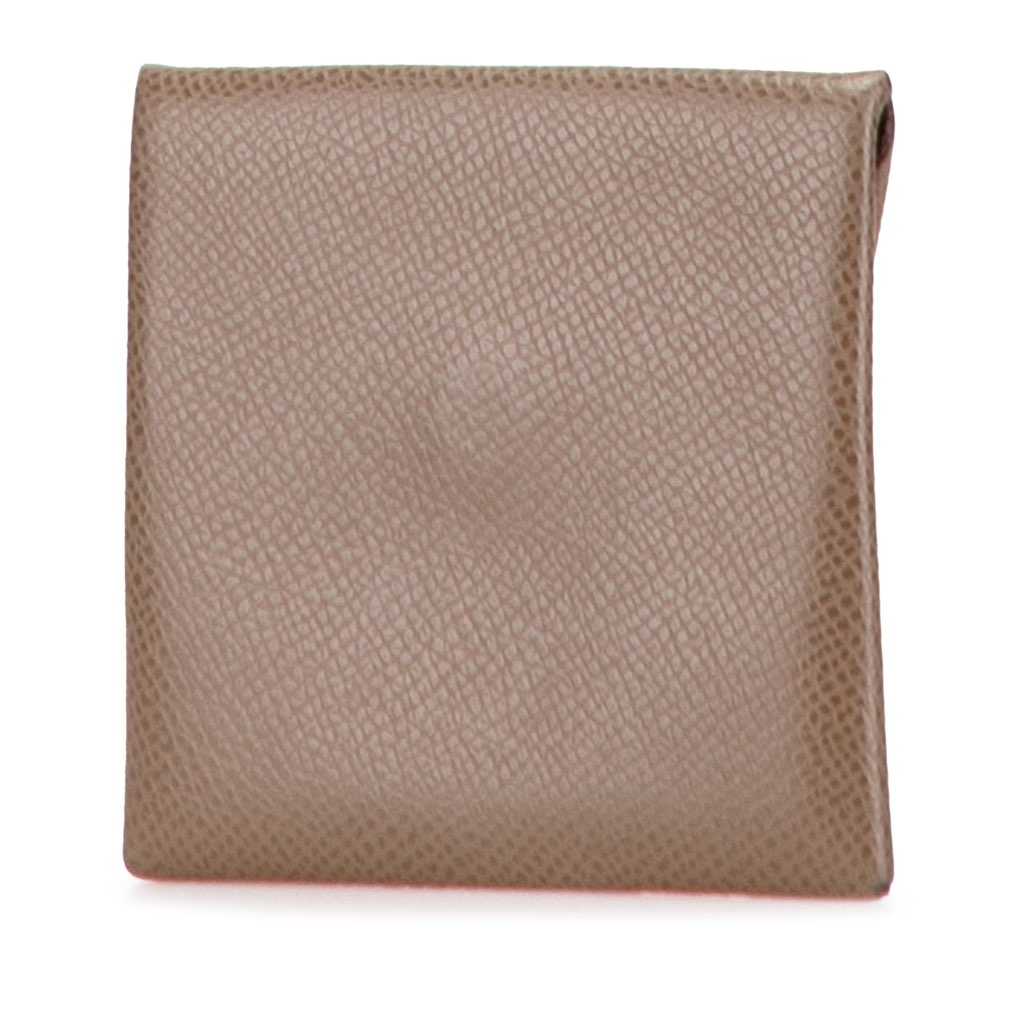 Hermès Epsom Bastia Coin Pouch - Back view