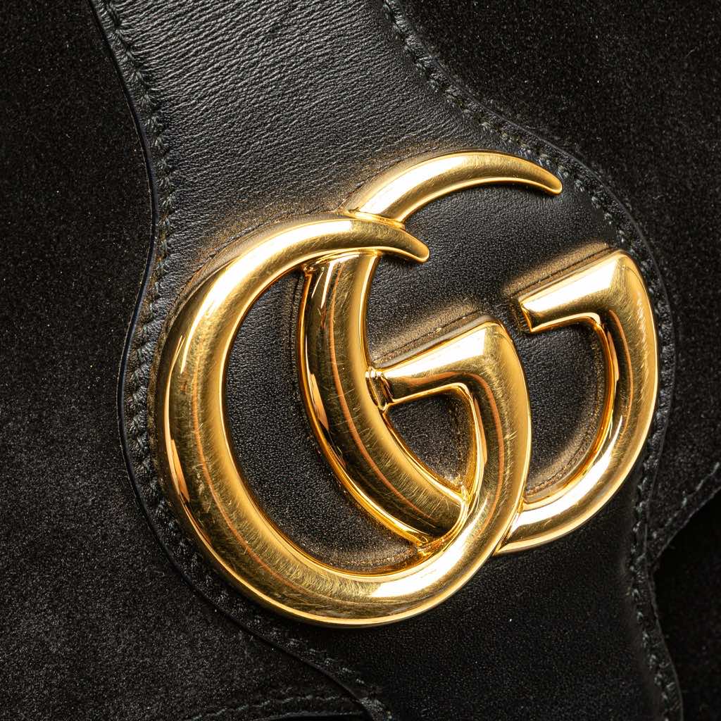 Gucci Medium Suede Arli Crossbody - Image 10
