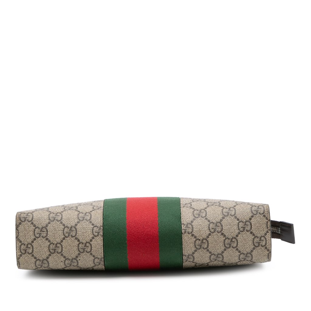 Gucci GG Supreme Web Clutch - 3