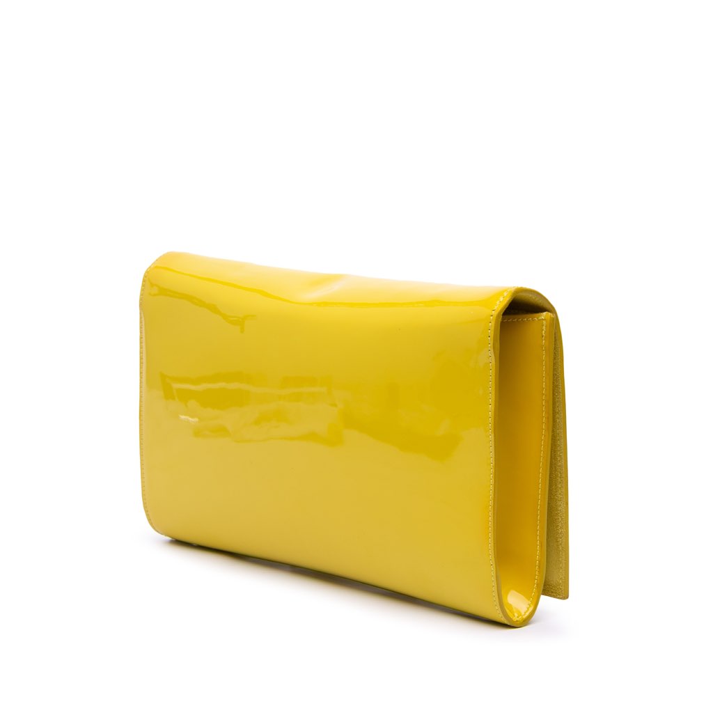 Yves Saint Laurent Patent Belle Du Jour Clutch - 2