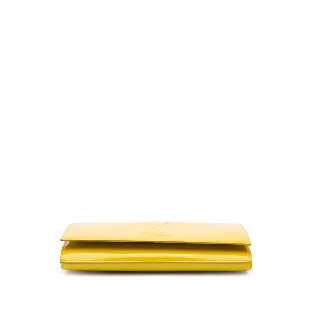 Yves Saint Laurent Patent Belle Du Jour Clutch - 3
