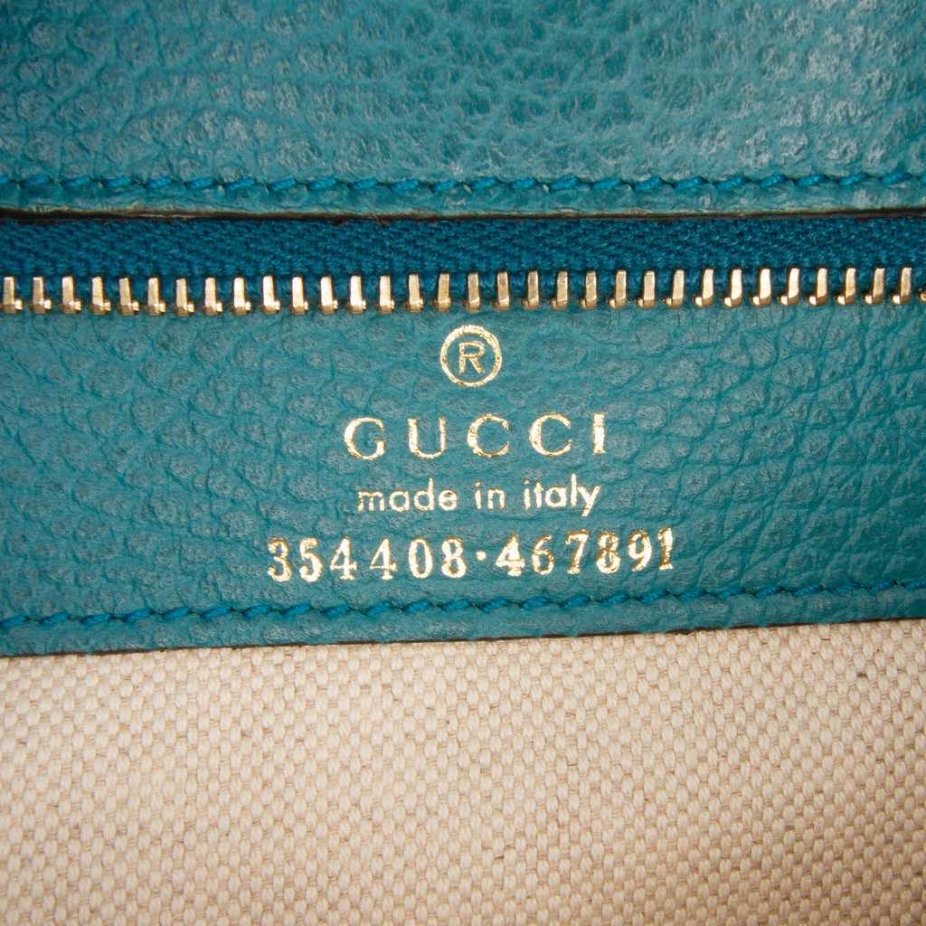 Gucci Small Leather Swing Tote - 5