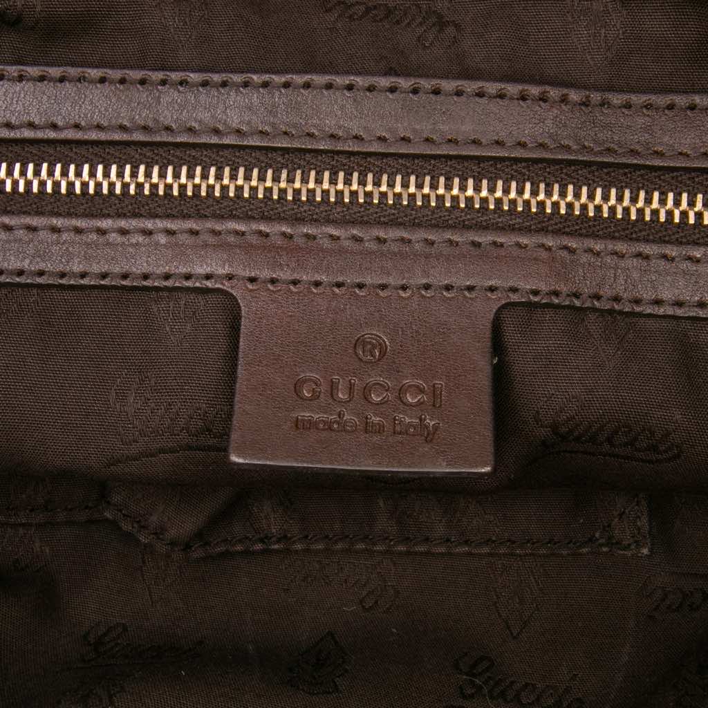 Gucci Large GG Canvas GG Charm Tote - 5