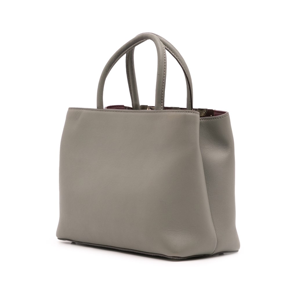 Fendi Petite Leather 2Jours Satchel - Back view