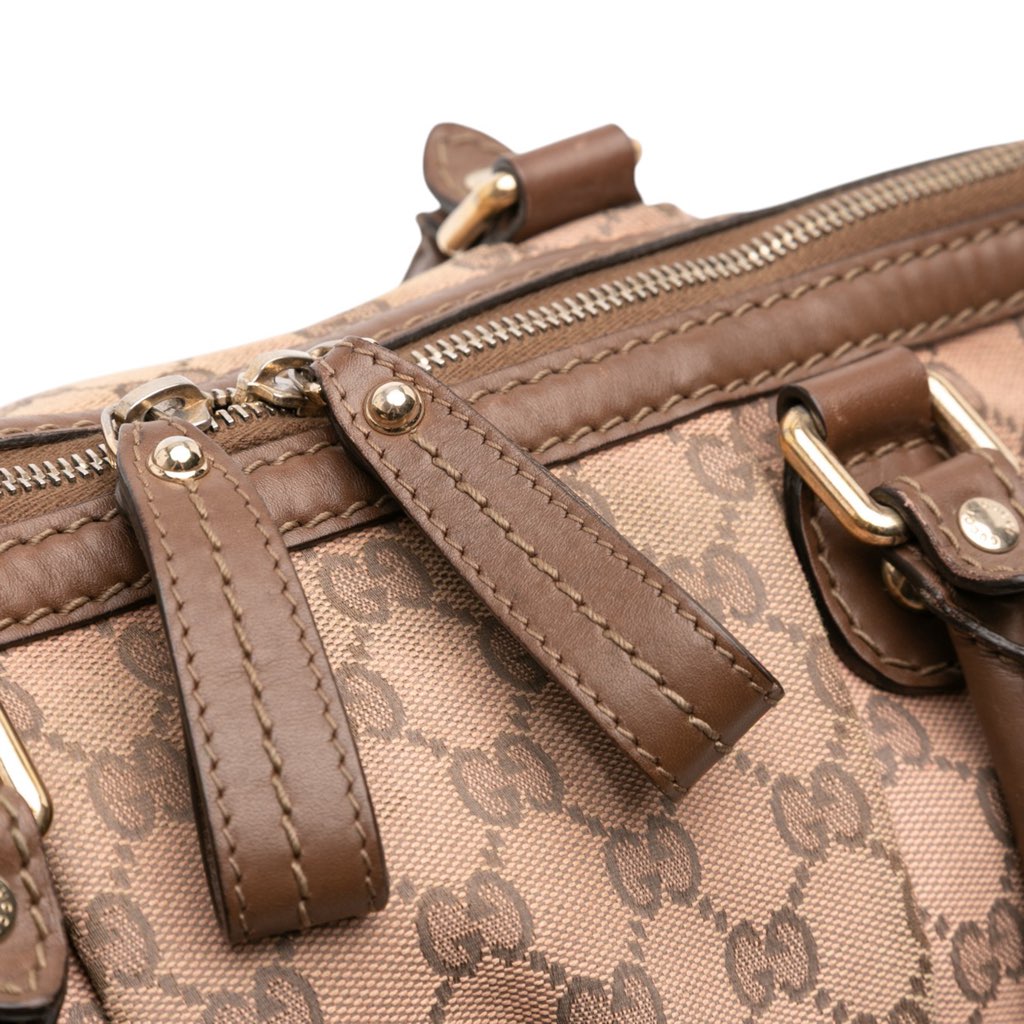 Gucci GG Canvas Sukey Satchel - Image 10