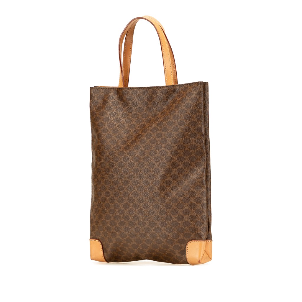 Celine Macadam Coated Canvas Tote - 2