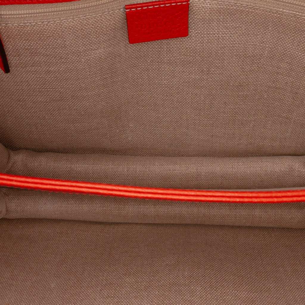 Gucci Medium Dollar Calfskin Interlocking G Crossbody - 4