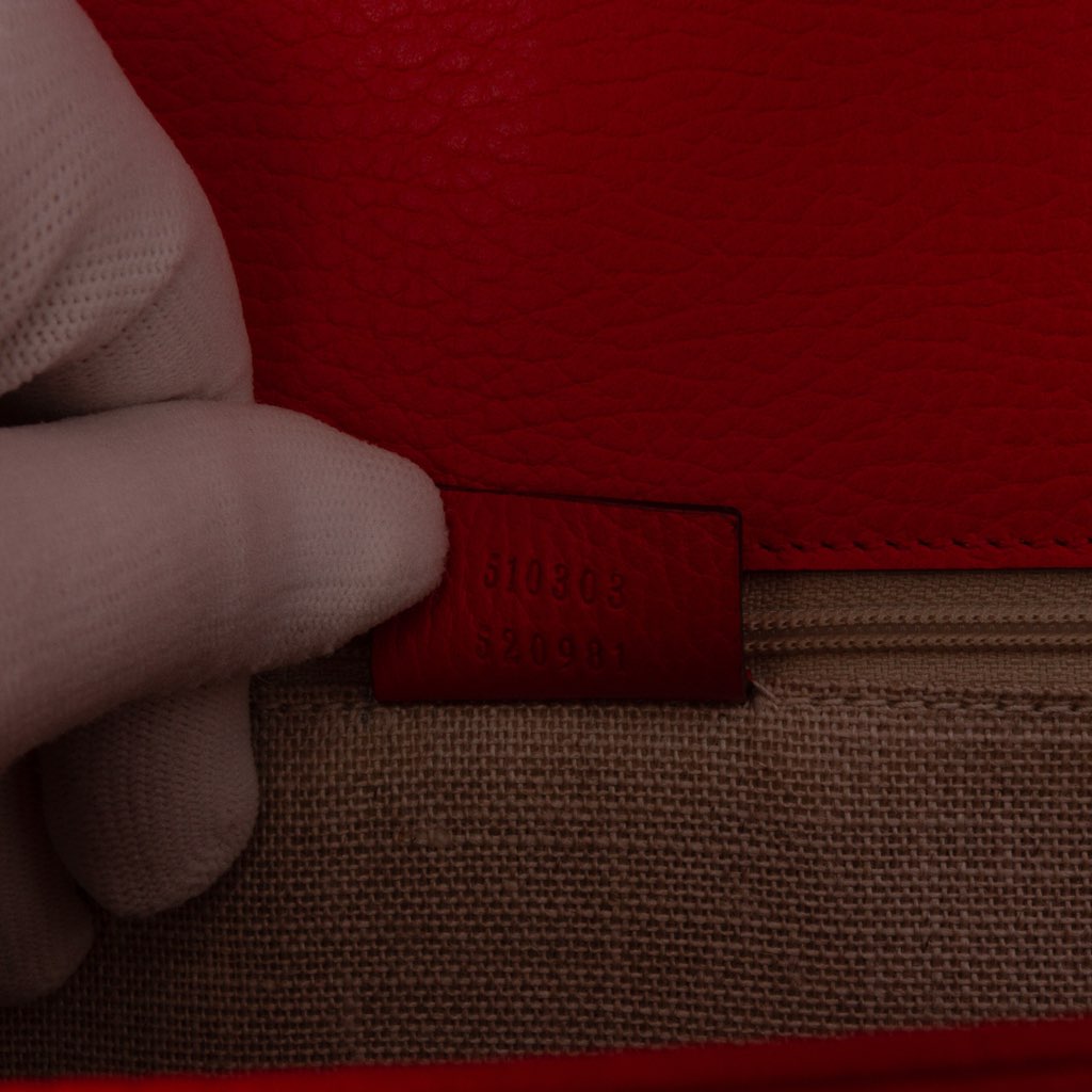 Gucci Medium Dollar Calfskin Interlocking G Crossbody - 5