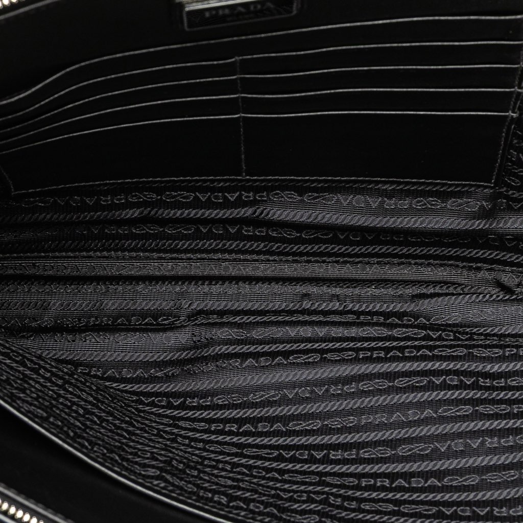 Prada Saffiano Zip Around Portfolio - 4