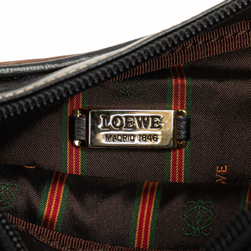 Loewe Leather Velasquez Twist Top Handle Bag - 5