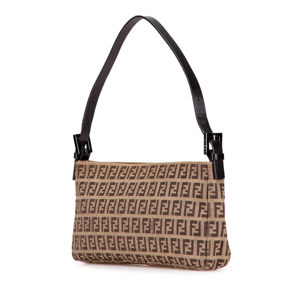 Fendi Zucchino Canvas Pochette - 2
