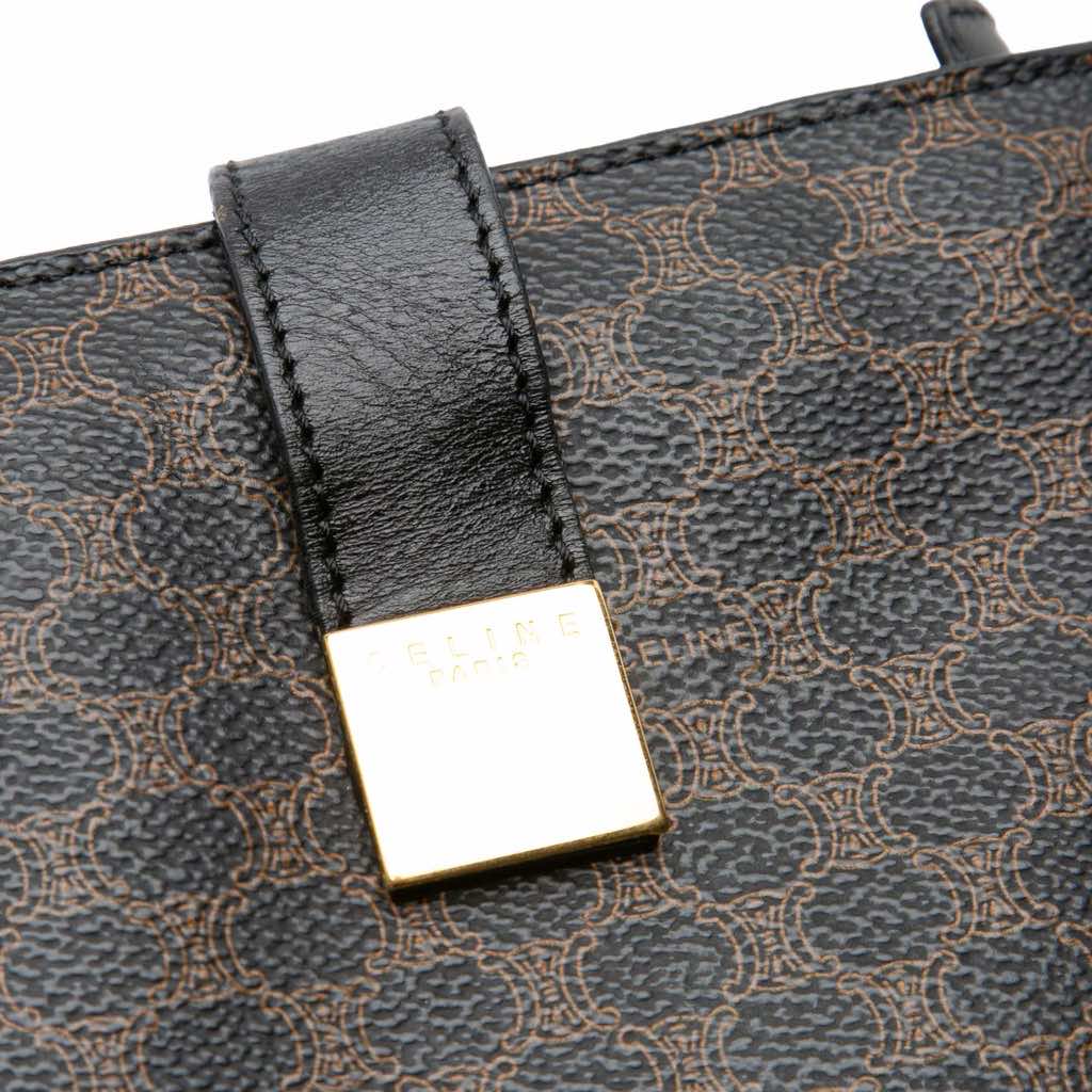 Celine Macadam Coated Canvas Tote - Image 11