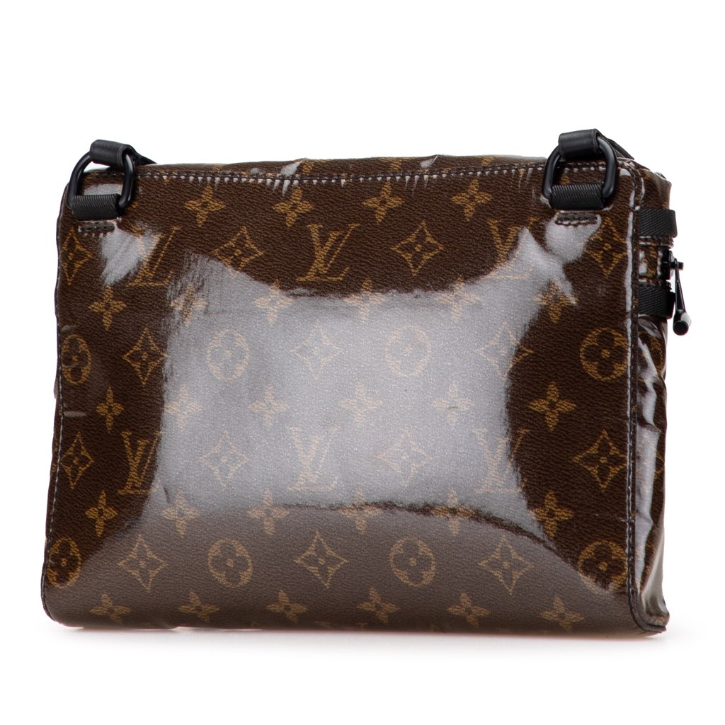 Louis Vuitton Monogram Glaze Messenger PM - Back view
