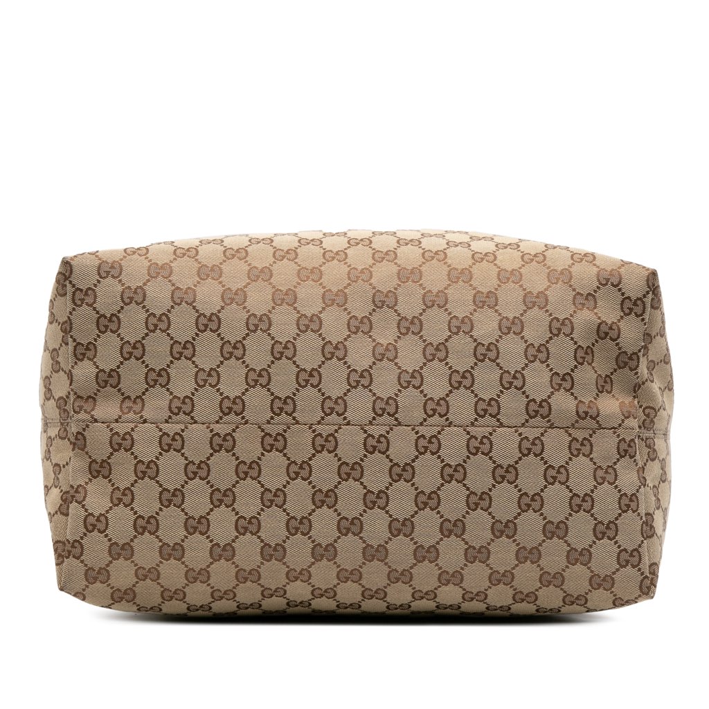 Gucci Large GG Canvas Icon Bit Hobo - 3
