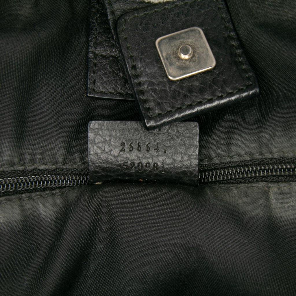 Gucci GG Denim Abbey D Ring Satchel - Detail 1