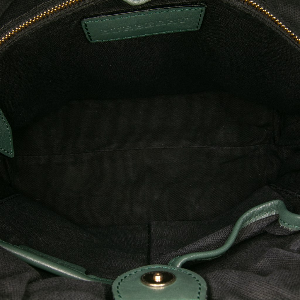 Burberry House Check Canvas and Calfskin Little Crush Crossbody - 4