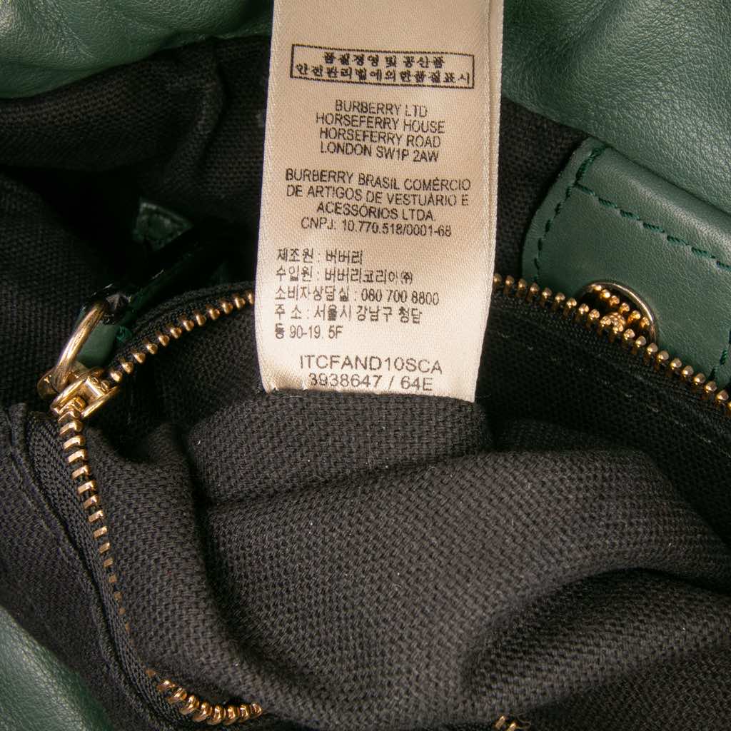 Burberry House Check Canvas and Calfskin Little Crush Crossbody - Detail 1