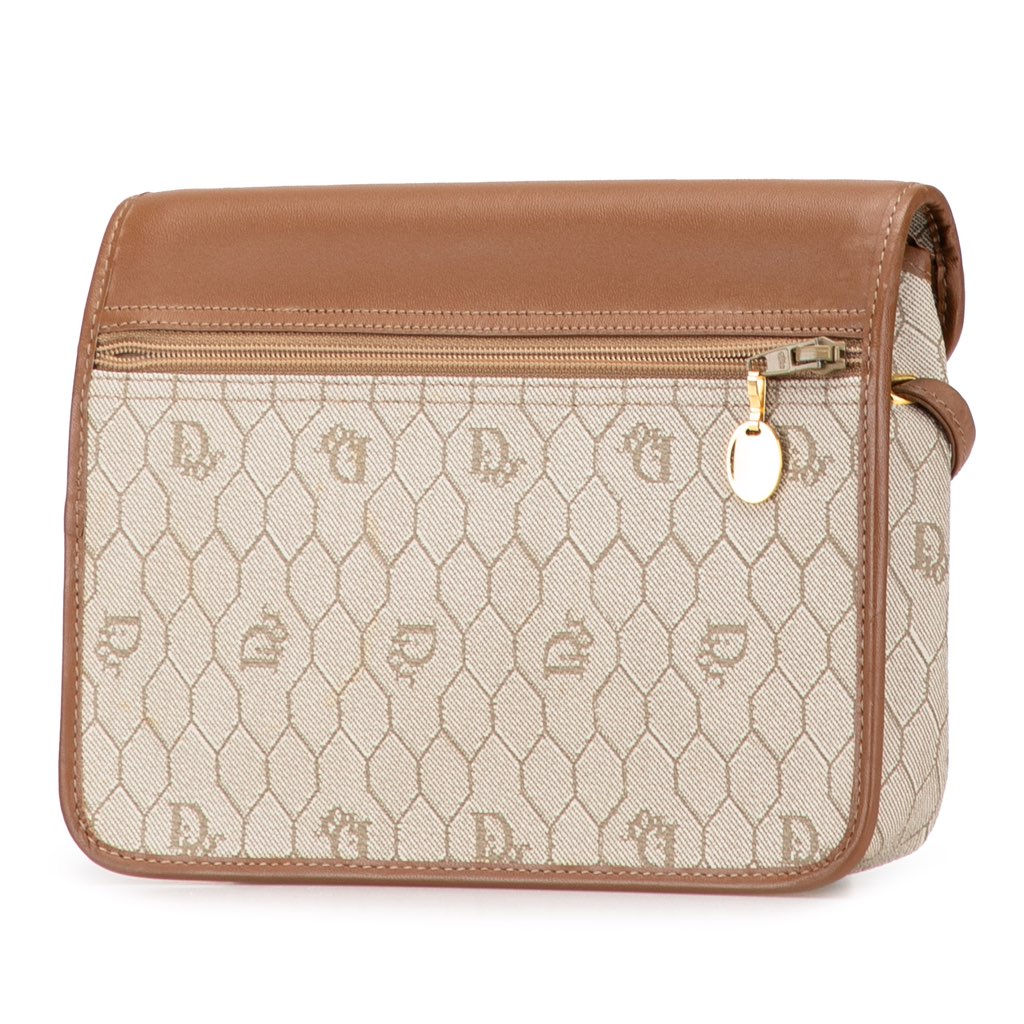 Dior Honeycomb Coated Canvas Crossbody - 2