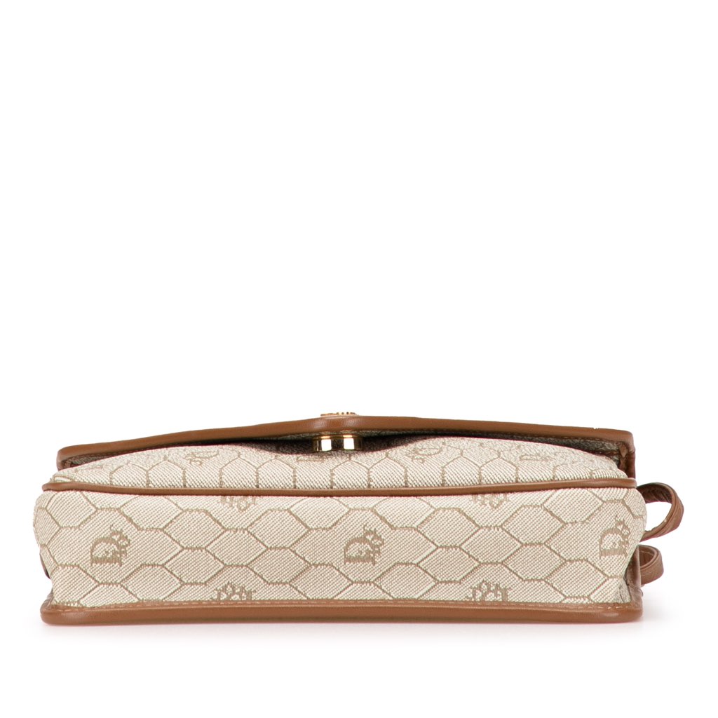Dior Honeycomb Coated Canvas Crossbody - 3
