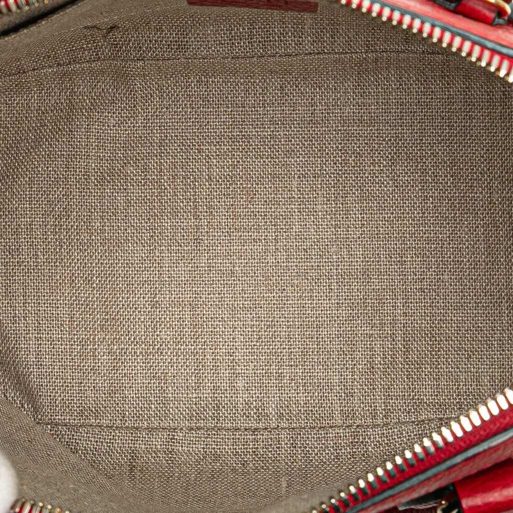 Gucci Mini Leather GG Charm Dome Satchel - 4