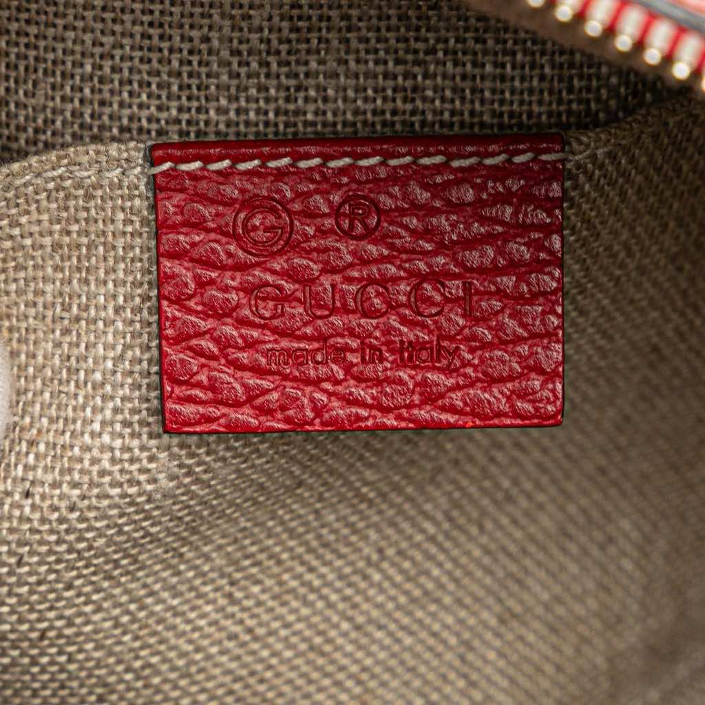 Gucci Mini Leather GG Charm Dome Satchel - Side view