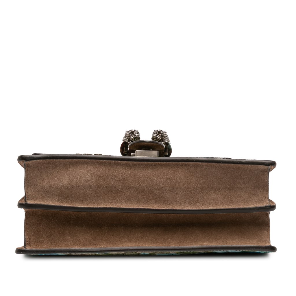 Gucci Medium GG Supreme Blooms and Bee Dionysus Shoulder Bag - 3