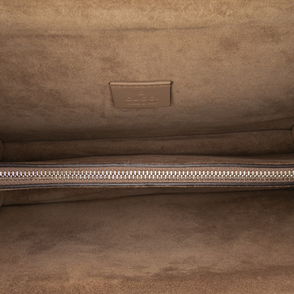 Gucci Medium GG Supreme Blooms and Bee Dionysus Shoulder Bag - 4