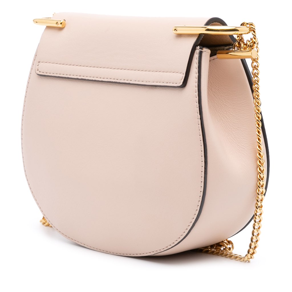 Chloé Mini Suede and Calfskin Drew Crossbody - 2