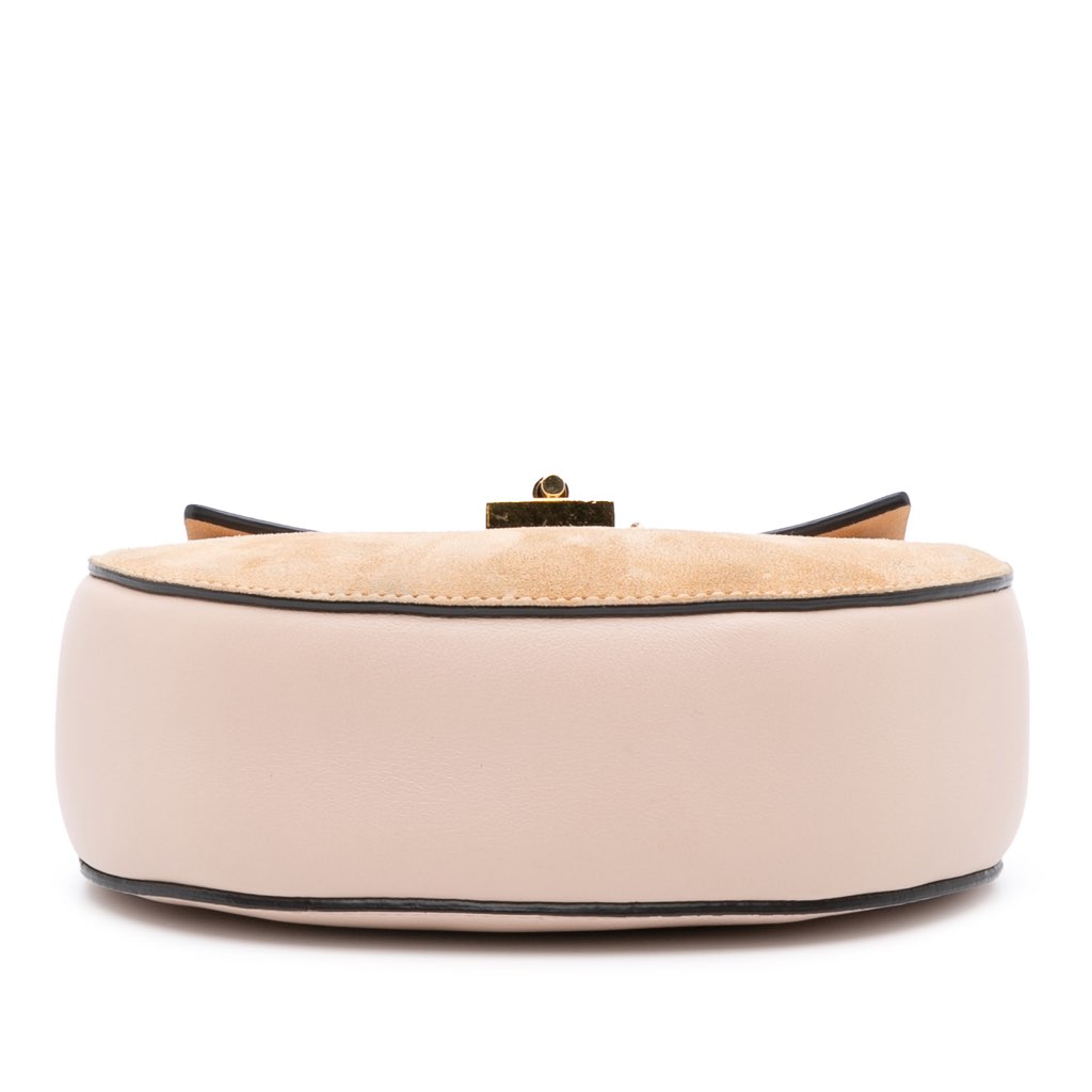 Chloé Mini Suede and Calfskin Drew Crossbody - 3