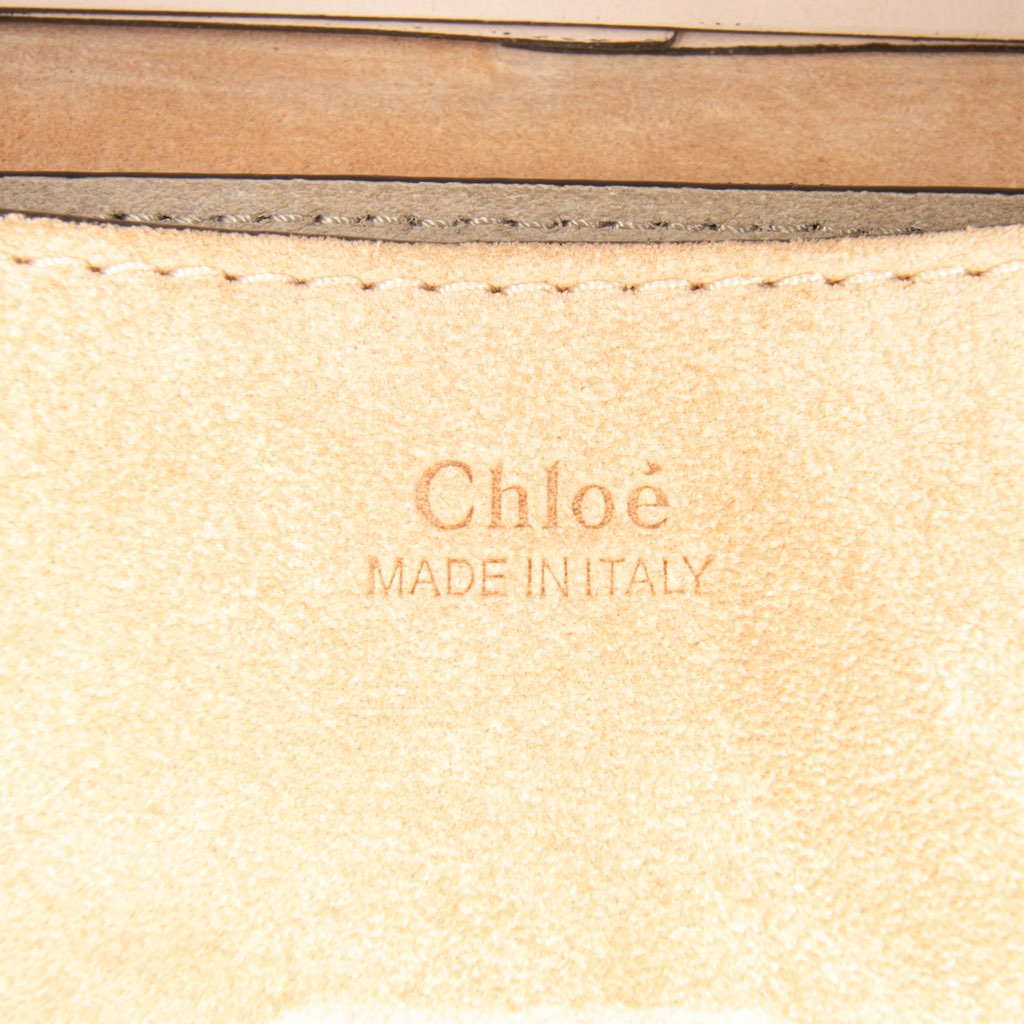 Chloé Mini Suede and Calfskin Drew Crossbody - 5