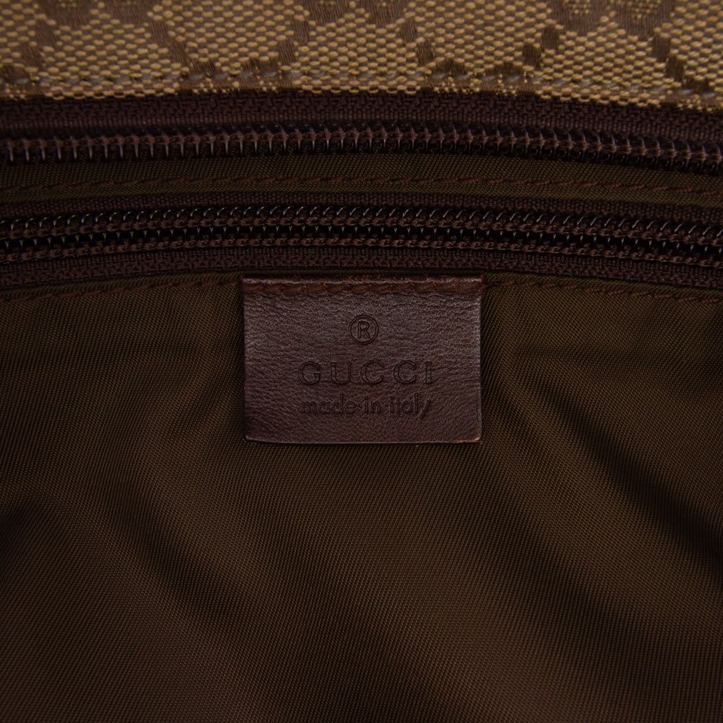 Gucci GG Canvas Web Tote - Detail 1