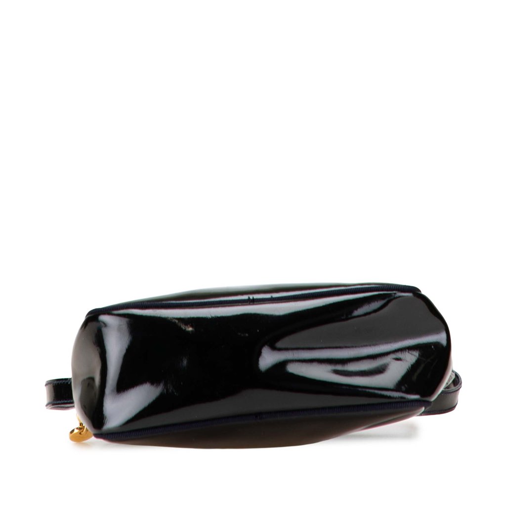 Salvatore Ferragamo Patent Vara Crossbody - Image 6