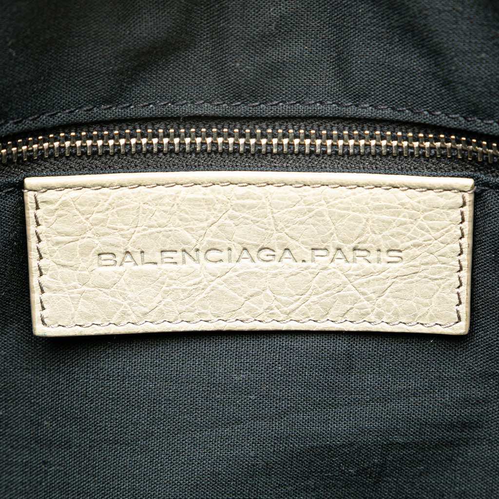 Balenciaga Lambskin Motocross Classic Bridge Satchel - 5