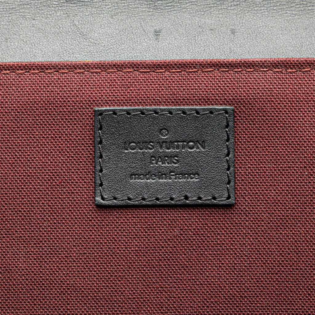 Louis Vuitton Monogram Macassar Palk Backpack - Side view