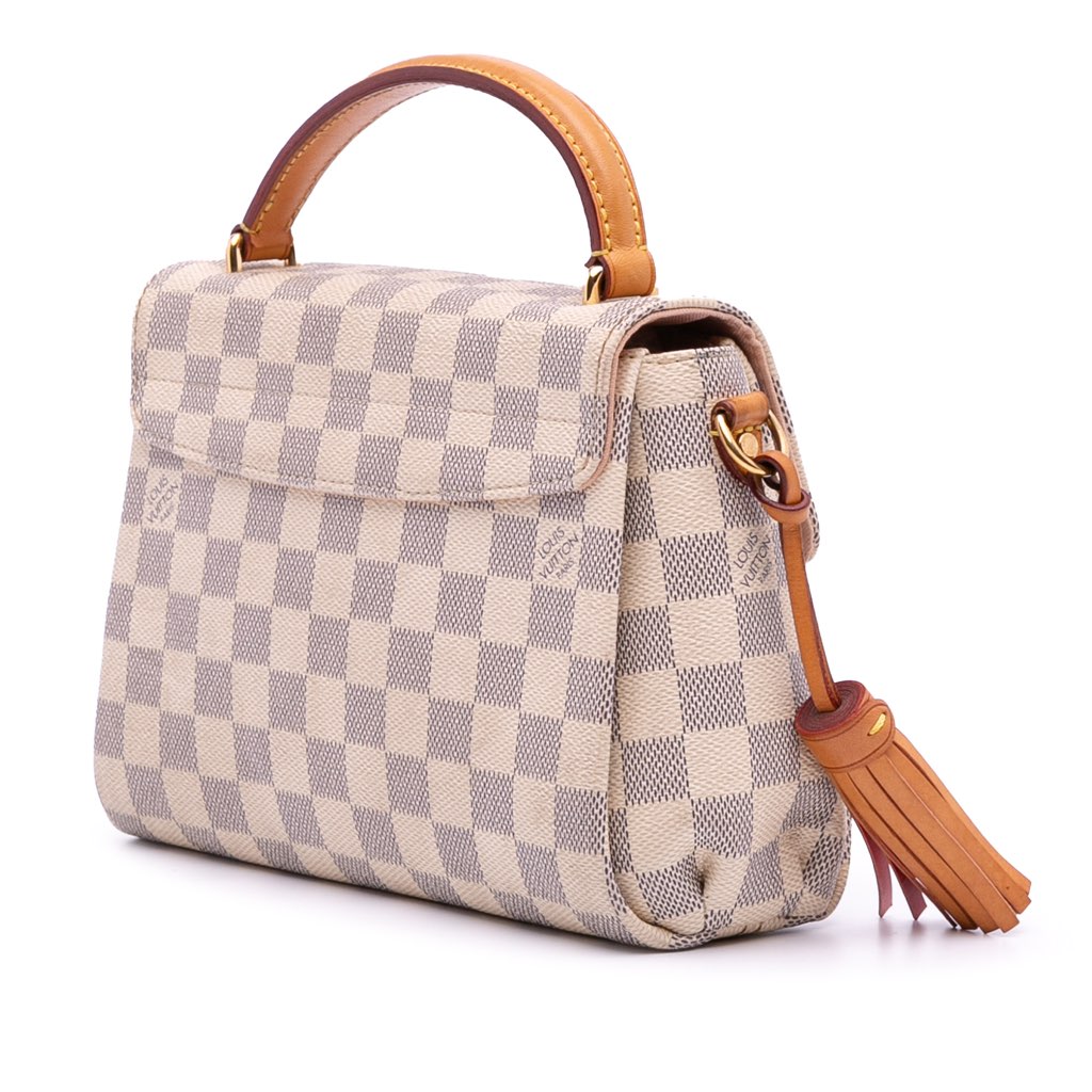 Louis Vuitton Damier Azur Croisette - Back view