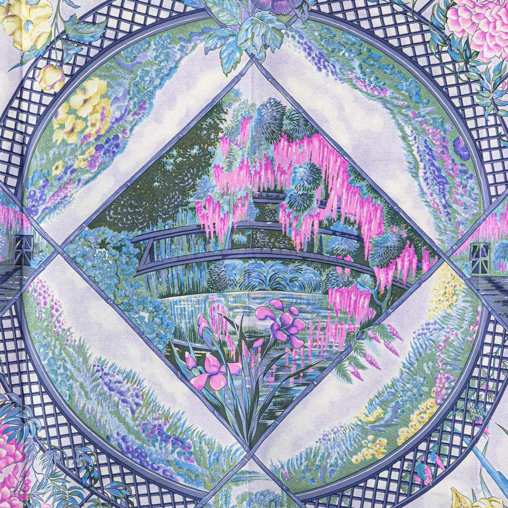 Hermès Giverny Silk Scarf - 2