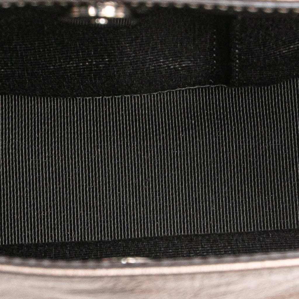 Salvatore Ferragamo Perforated Leather Gancini Shoulder Bag - 4