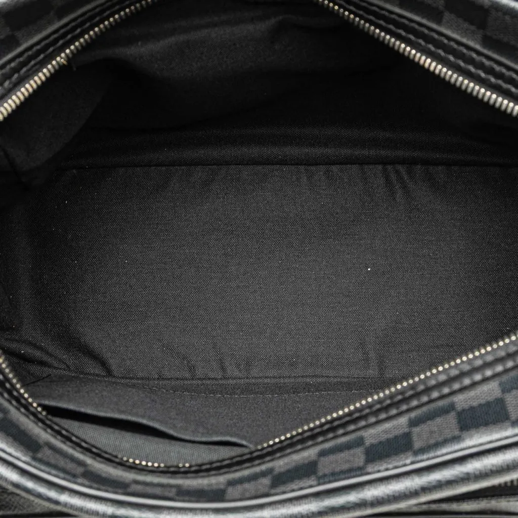 Louis Vuitton Damier Graphite Sac Leoh Black Canvas Good - Model View